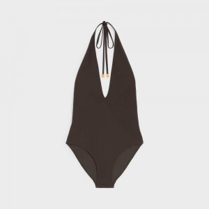 Brun Celine IN MATTE JERSEY Swimwear | CL-592761