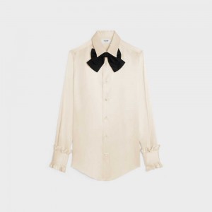 Off White Celine romy in satin silk Shirts | CL-592816