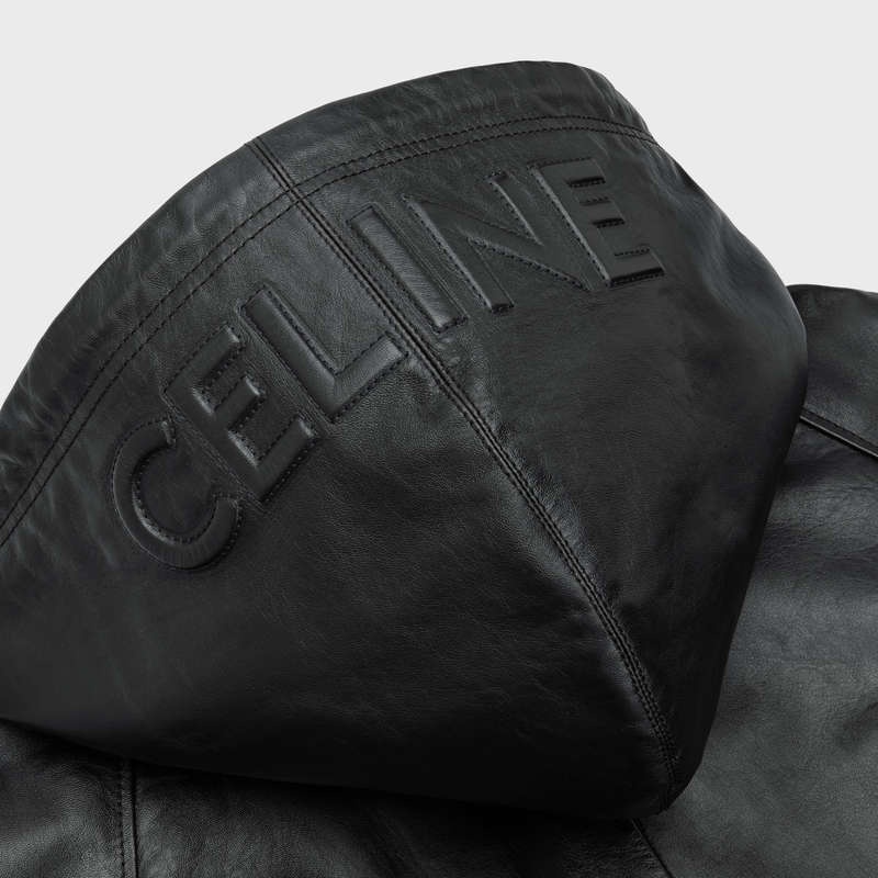 Black Celine HOODED IN SOFT Leather | CL-591930