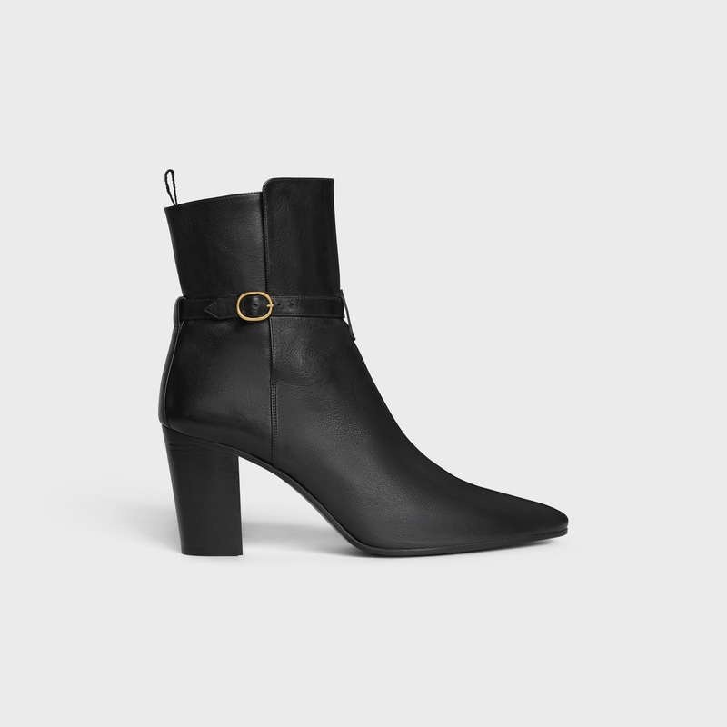 Black Celine WILTERN JODHPUR in CALFSKIN Boots | CL-591870