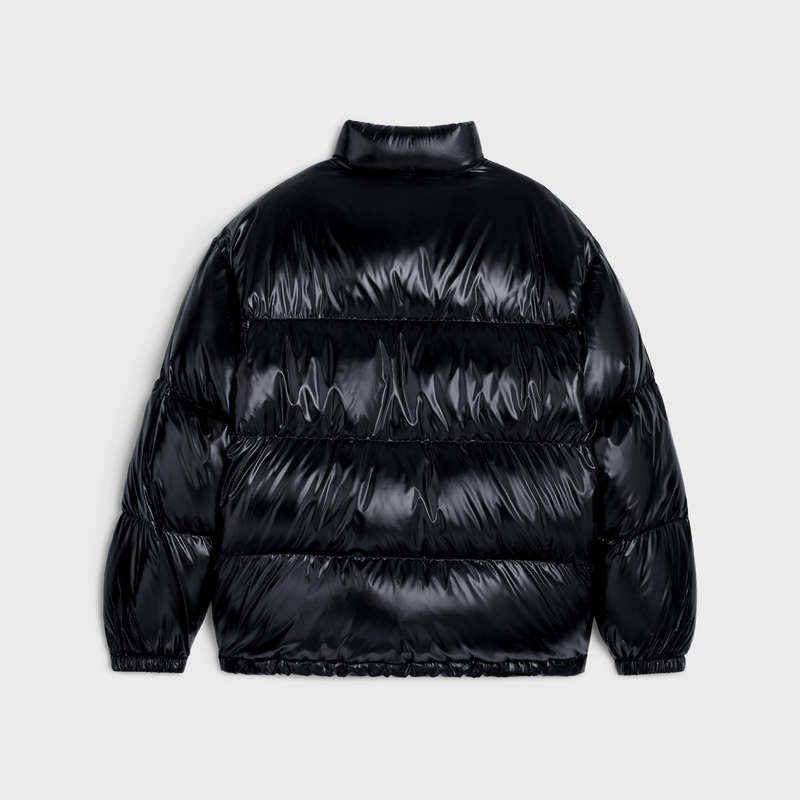 Black Celine puffer in lightweight nylon Blousons | CL-591971