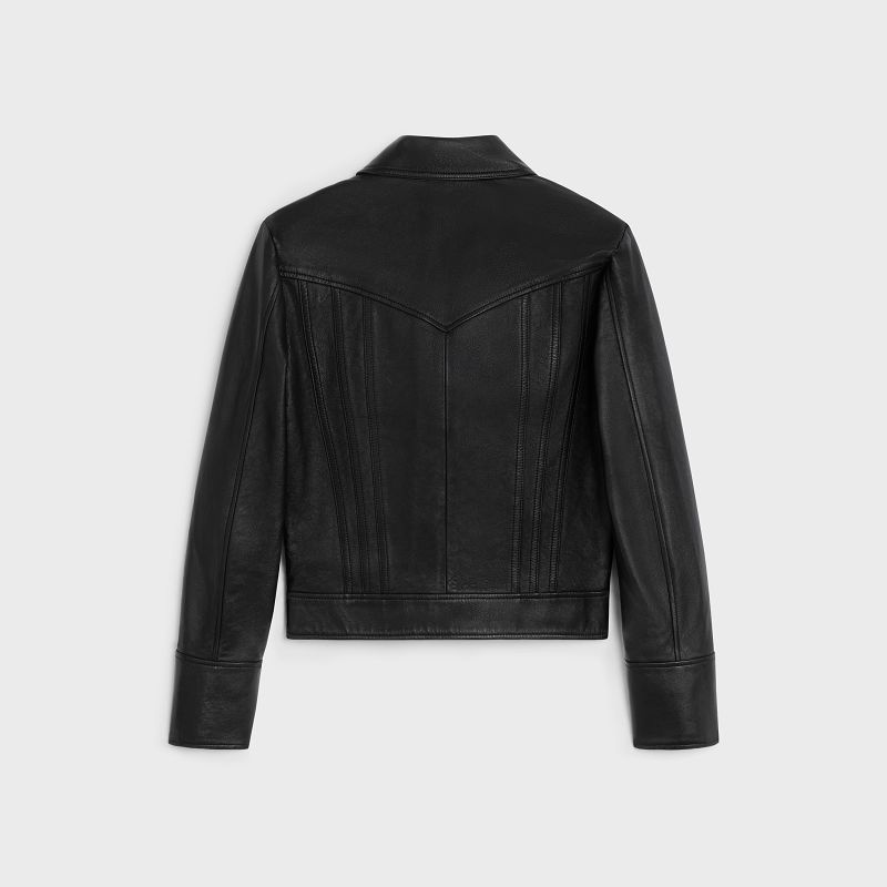 Black Celine straight blouson in soft Blousons | CL-591968